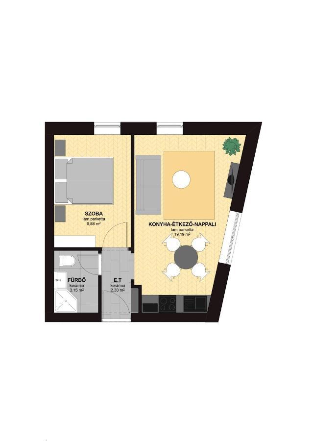Dotis Apartman Tata Exterior foto