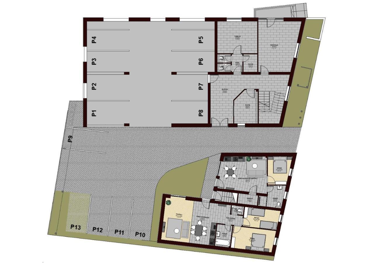 Dotis Apartman Tata Exterior foto